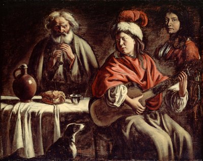 Zenészek alkotó: Mathieu Le Nain